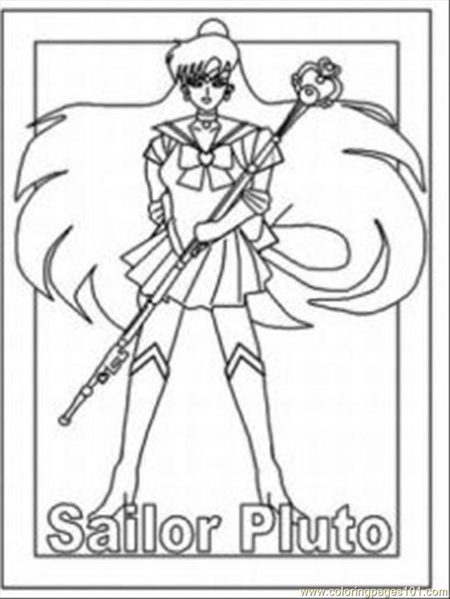 Anime Characters Coloring Pages