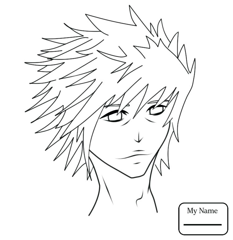 Anime Characters Coloring Pages at GetColorings.com | Free printable