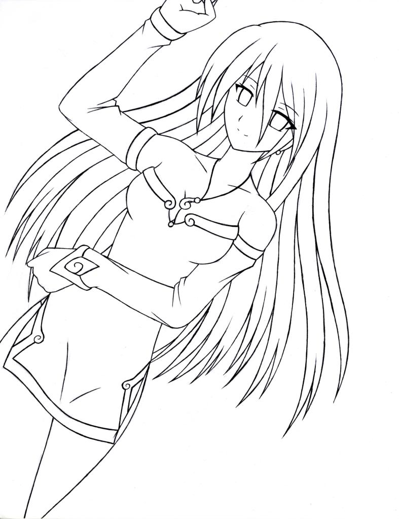 Anime Characters Coloring Pages At GetColorings Free Printable Colorings Pages To Print 