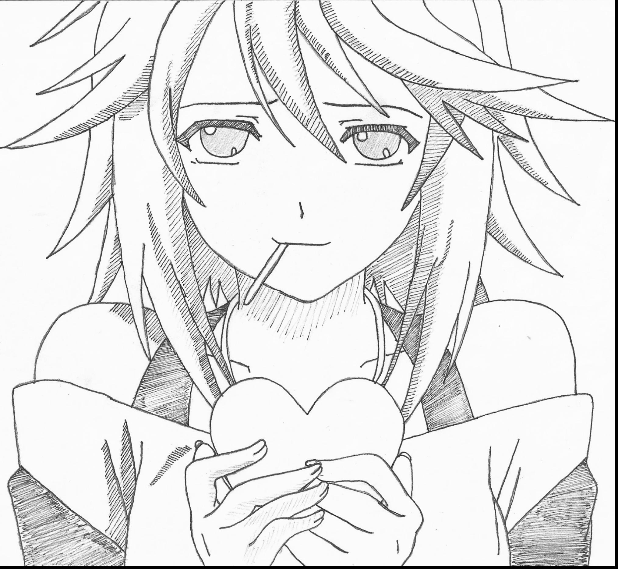 Anime Characters Coloring Pages At GetColorings Free Printable 