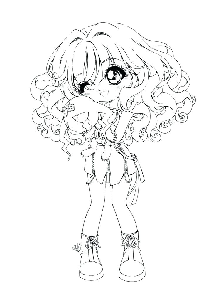 Anime Characters Coloring Pages At GetColorings Free Printable 