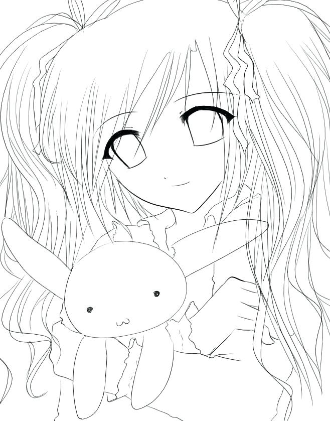 Anime Coloring Pages Online at Free printable