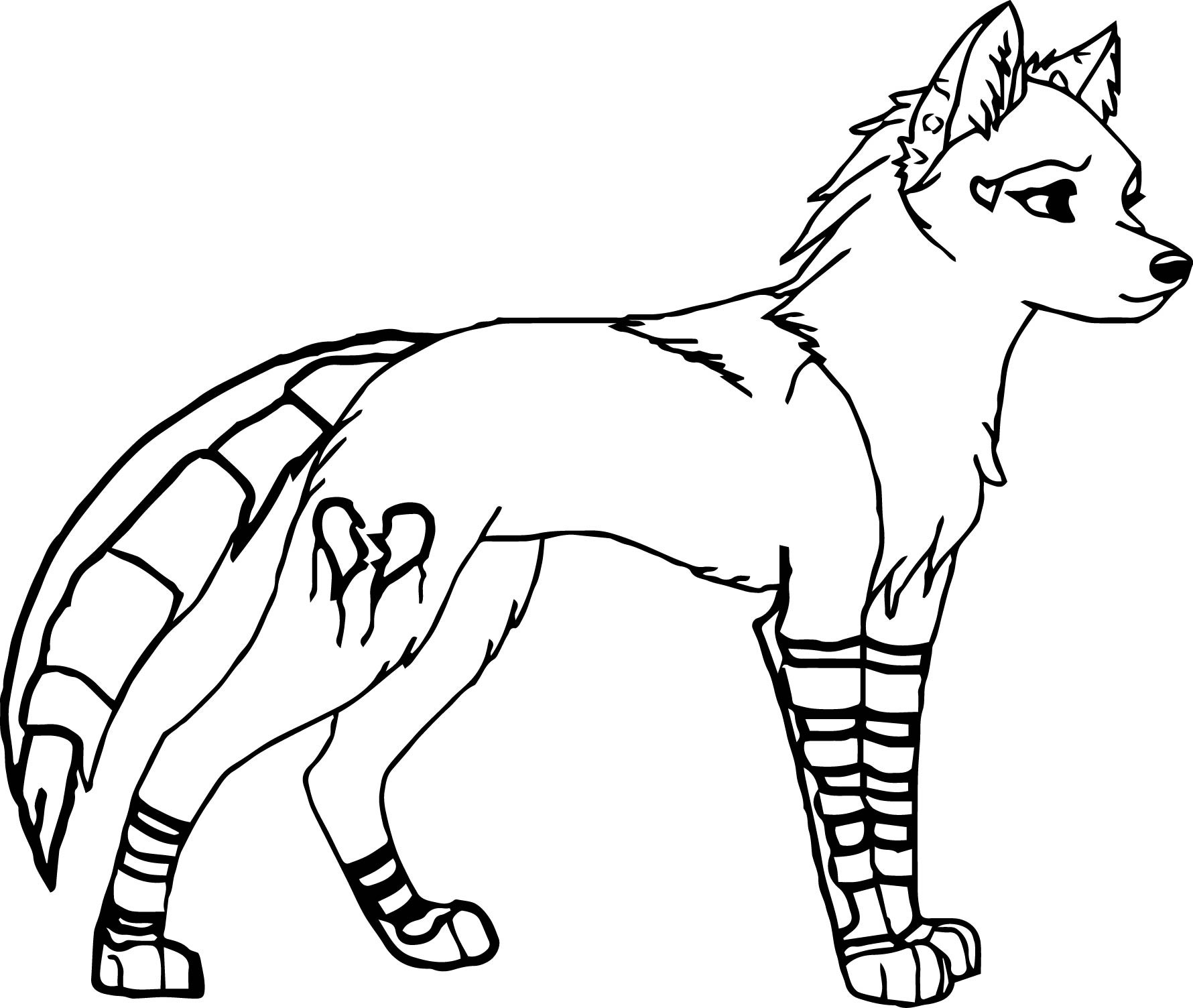 Anime Fox Coloring Pages at GetColorings.com | Free printable colorings