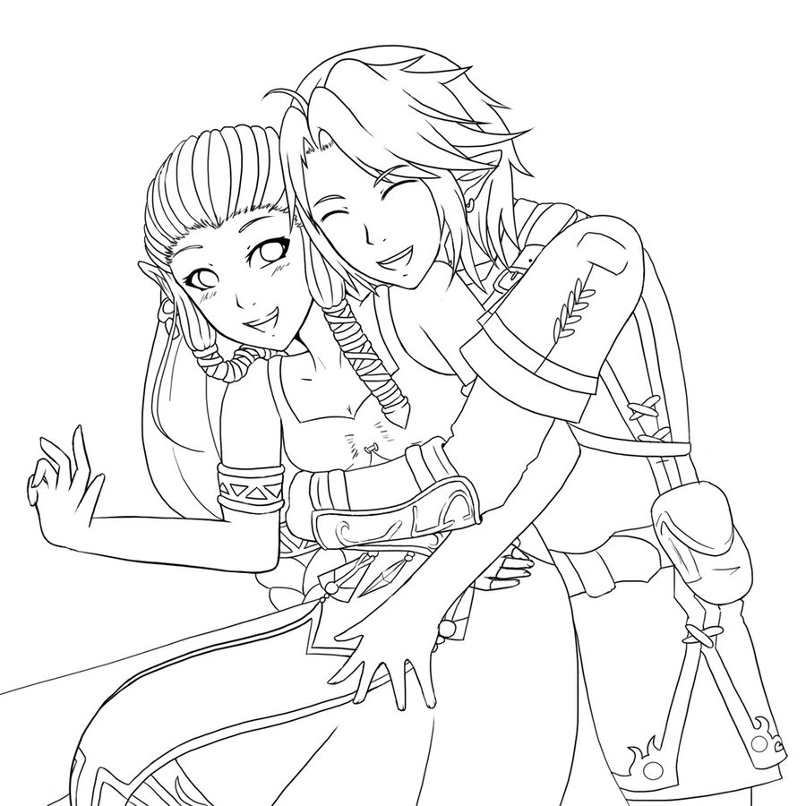 Anime Kissing Coloring Pages at GetColorings.com | Free ...