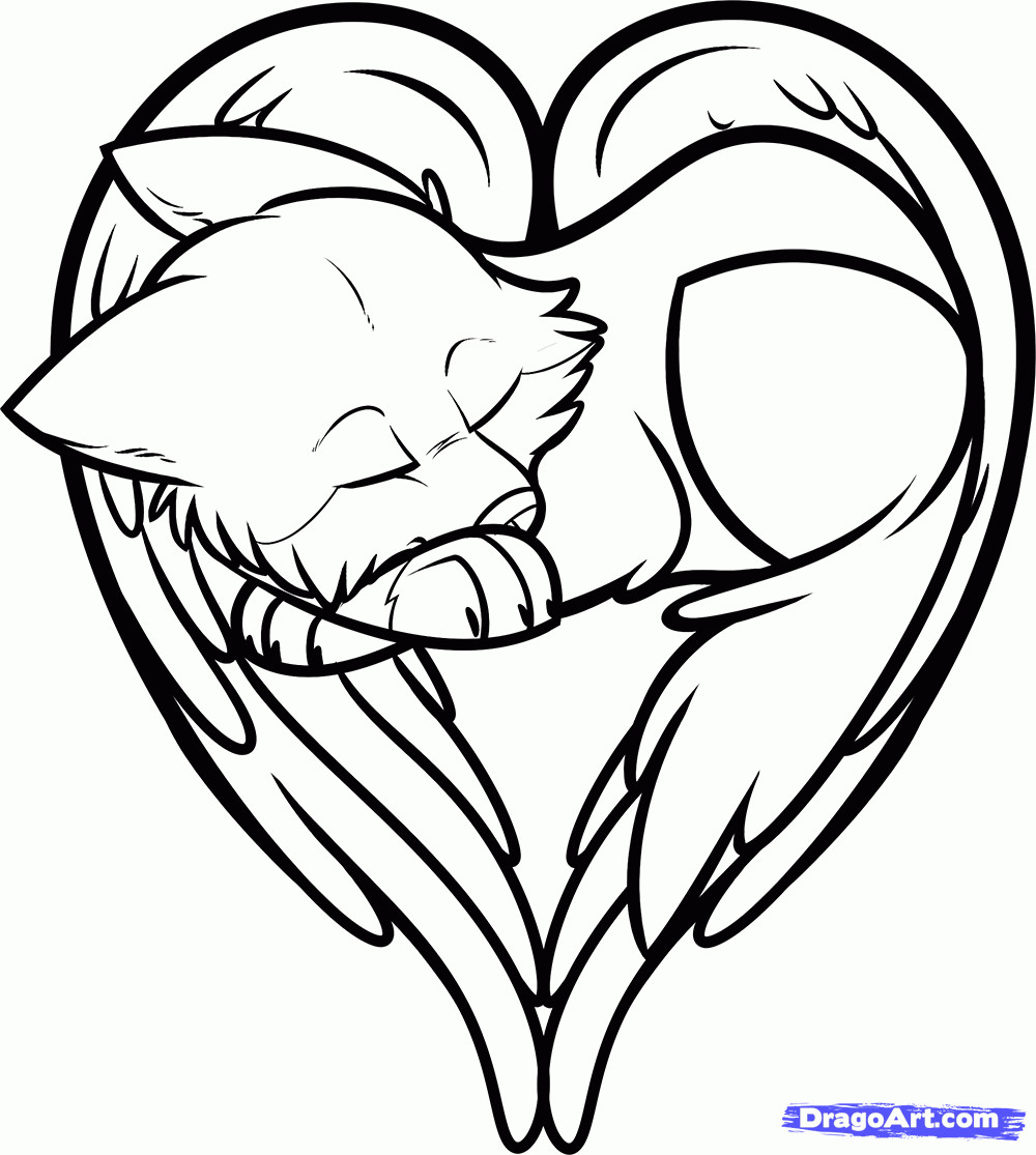 Anime Love Coloring Pages at GetColorings.com | Free printable