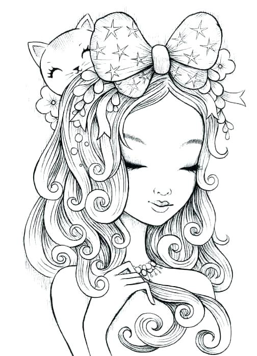 Anime Manga Coloring Pages at Free printable