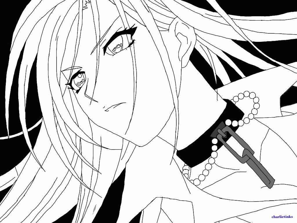 Anime Vampire Coloring Pages at GetColorings.com | Free printable