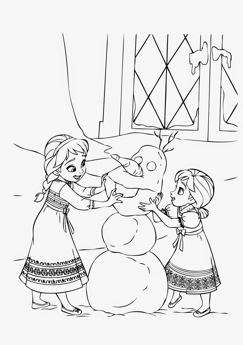 Anna And Kristoff Coloring Pages at GetColorings.com | Free printable
