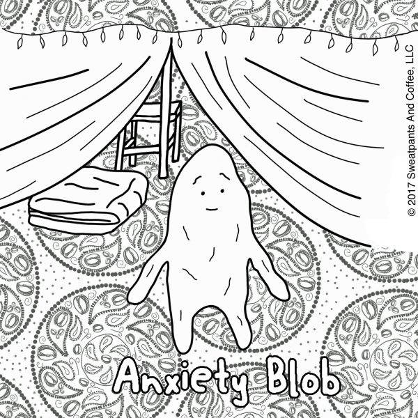 Yes I Have Anxiety Coloring Book Coloring Pages