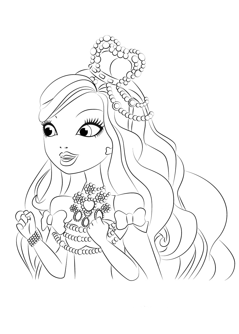 Apple White Coloring Pages at GetColorings.com | Free printable