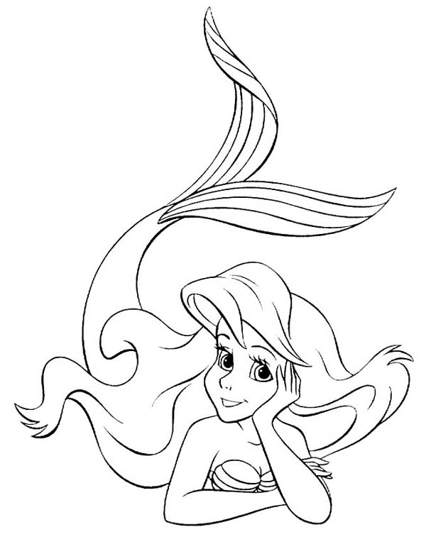 Ariel The Little Mermaid Coloring Pages at GetColorings ...