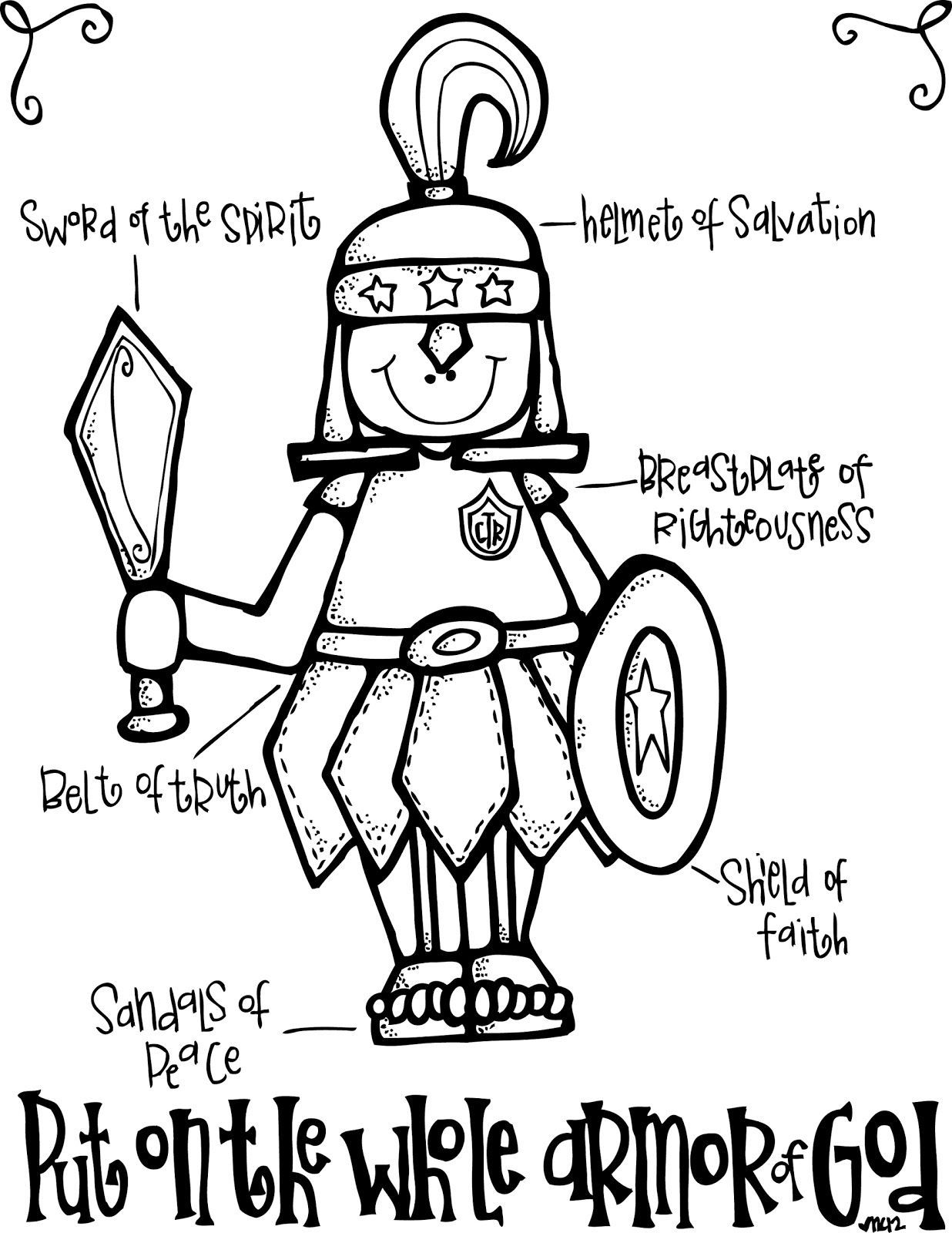 Armor Of God Coloring Pages At Getcolorings Free Printable Colorings Pages To Print And Color