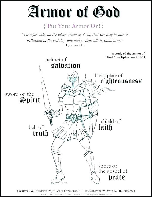 Armour Of God Coloring Page At GetColorings Free Printable Colorings Pages To Print And Color