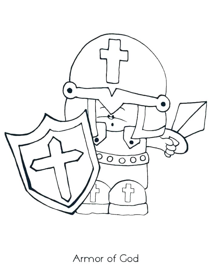 Armour Of God Coloring Page At GetColorings Free Printable