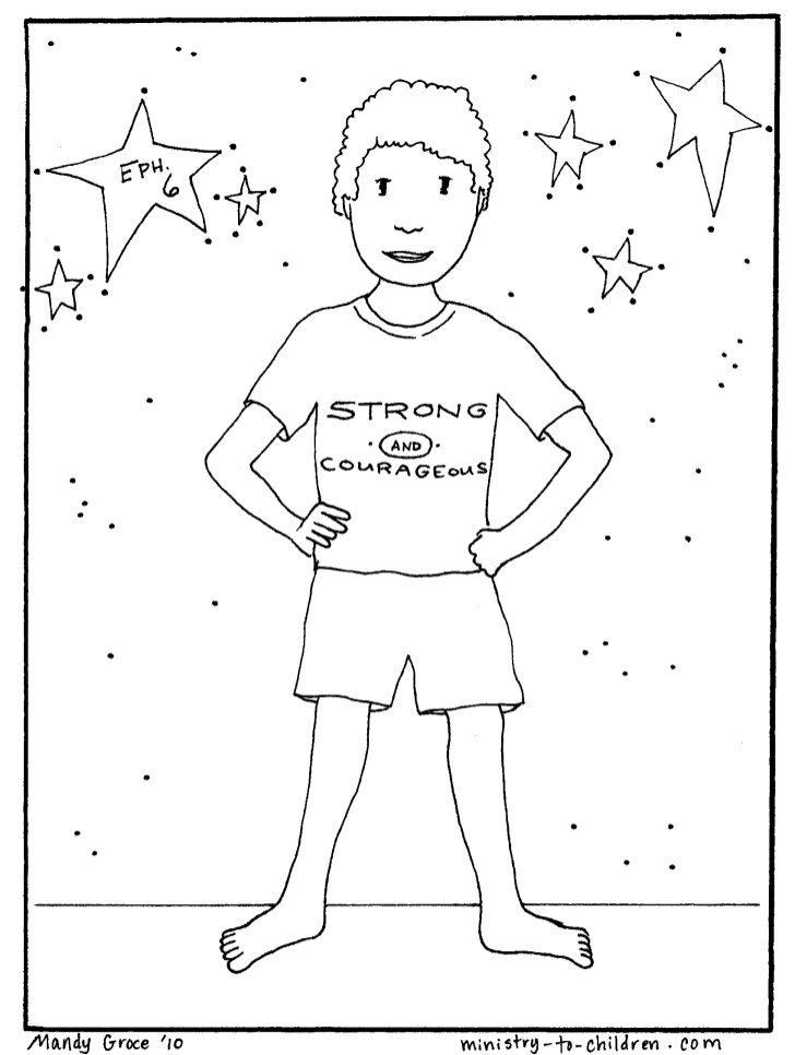 Armour Of God Coloring Page At GetColorings Free Printable