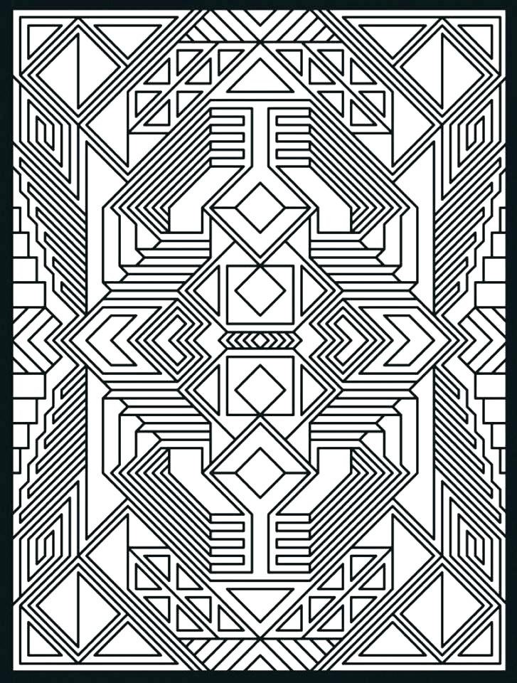 Art Deco Coloring Pages at Free printable colorings