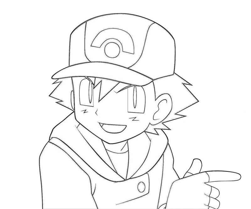 Ash Pokemon Coloring Pages at GetColorings.com | Free printable