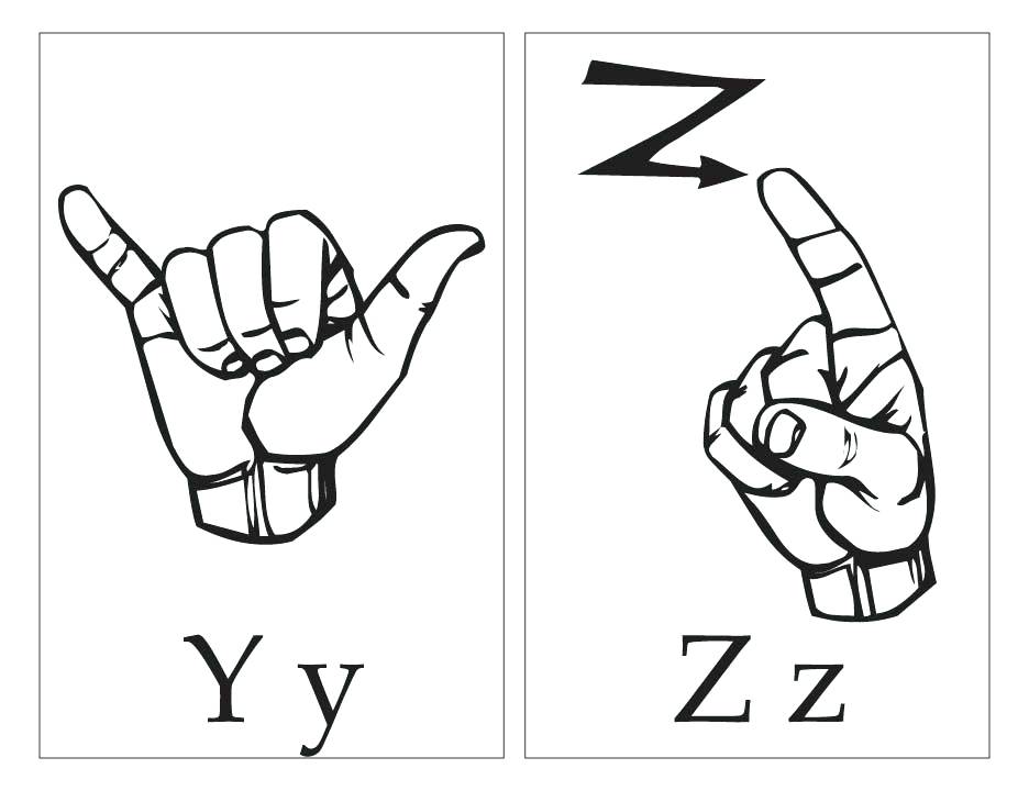 Asl Coloring Pages At Getcolorings Com Free Printable Colorings Pages