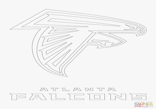 Atlanta Falcons Coloring Pages at GetColorings.com | Free printable
