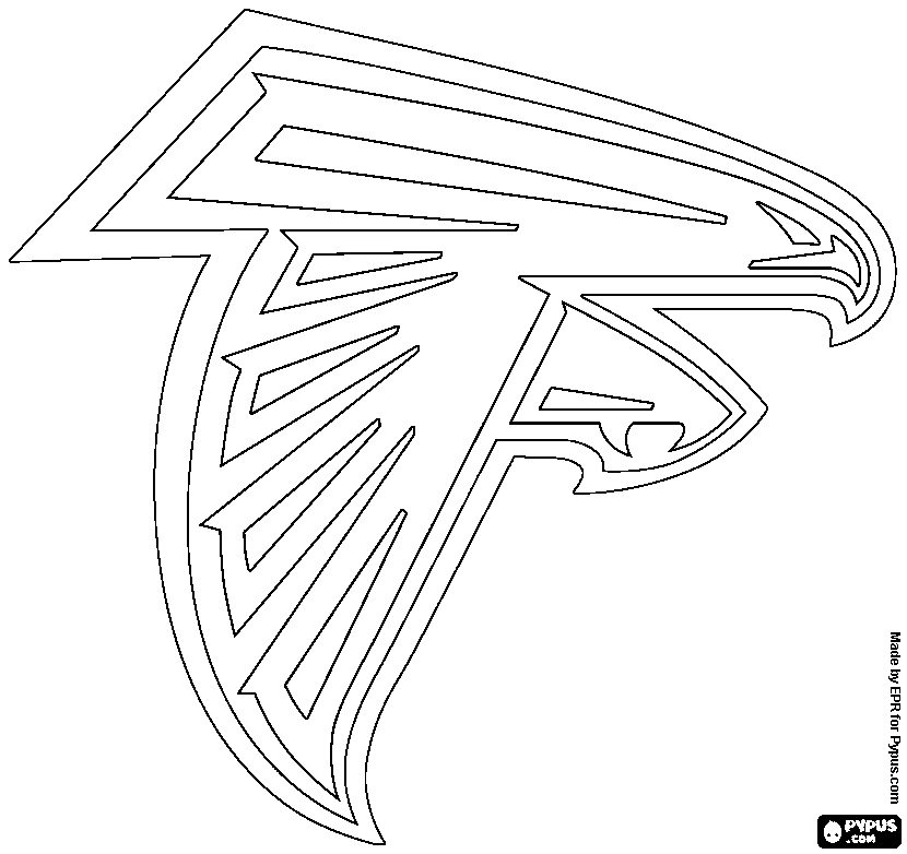 Atlanta Falcons Coloring Pages - Learny Kids