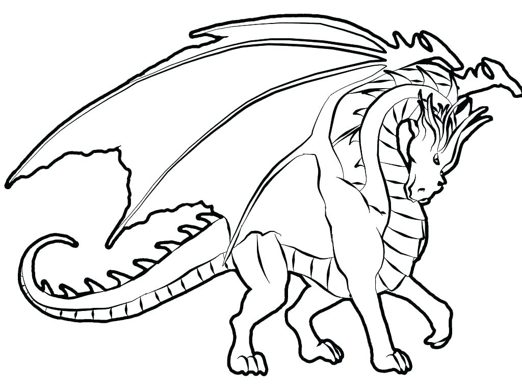 Awesome Dragon Coloring Pages At GetColoringscom | Free Printable