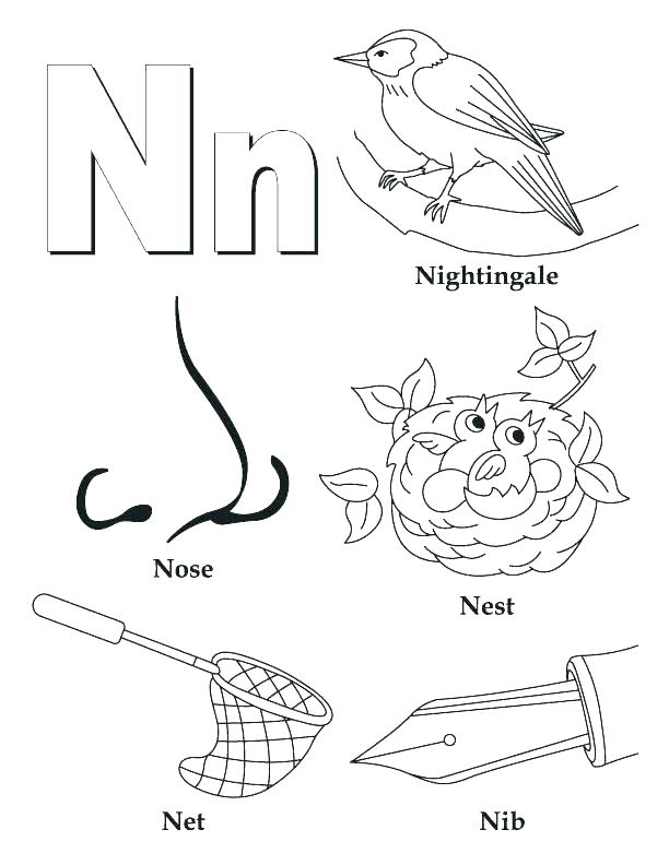 B Coloring Page at GetColorings.com | Free printable colorings pages to