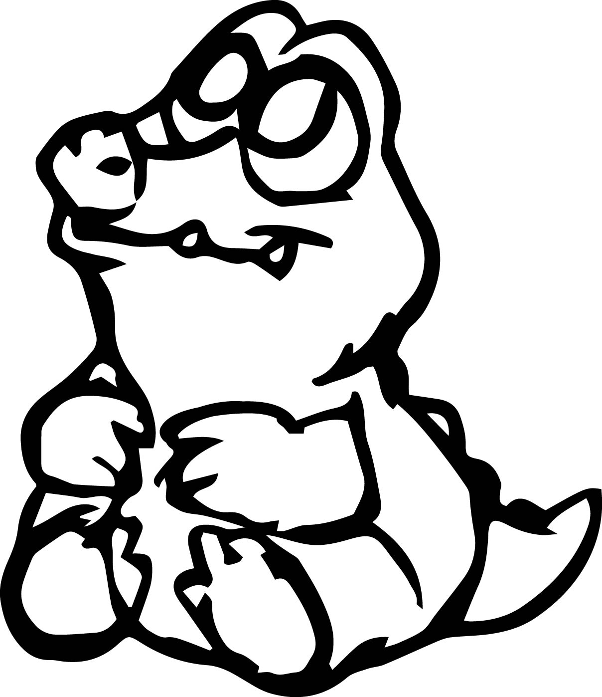 Baby Alligator Coloring Pages at GetColorings.com | Free printable