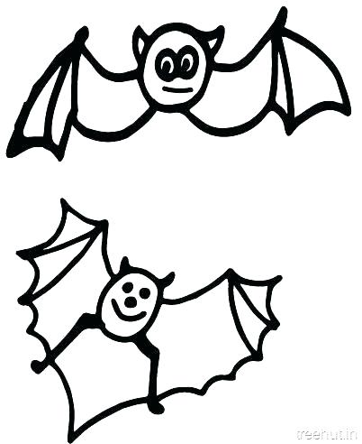 bats and pumpkins coloring pages