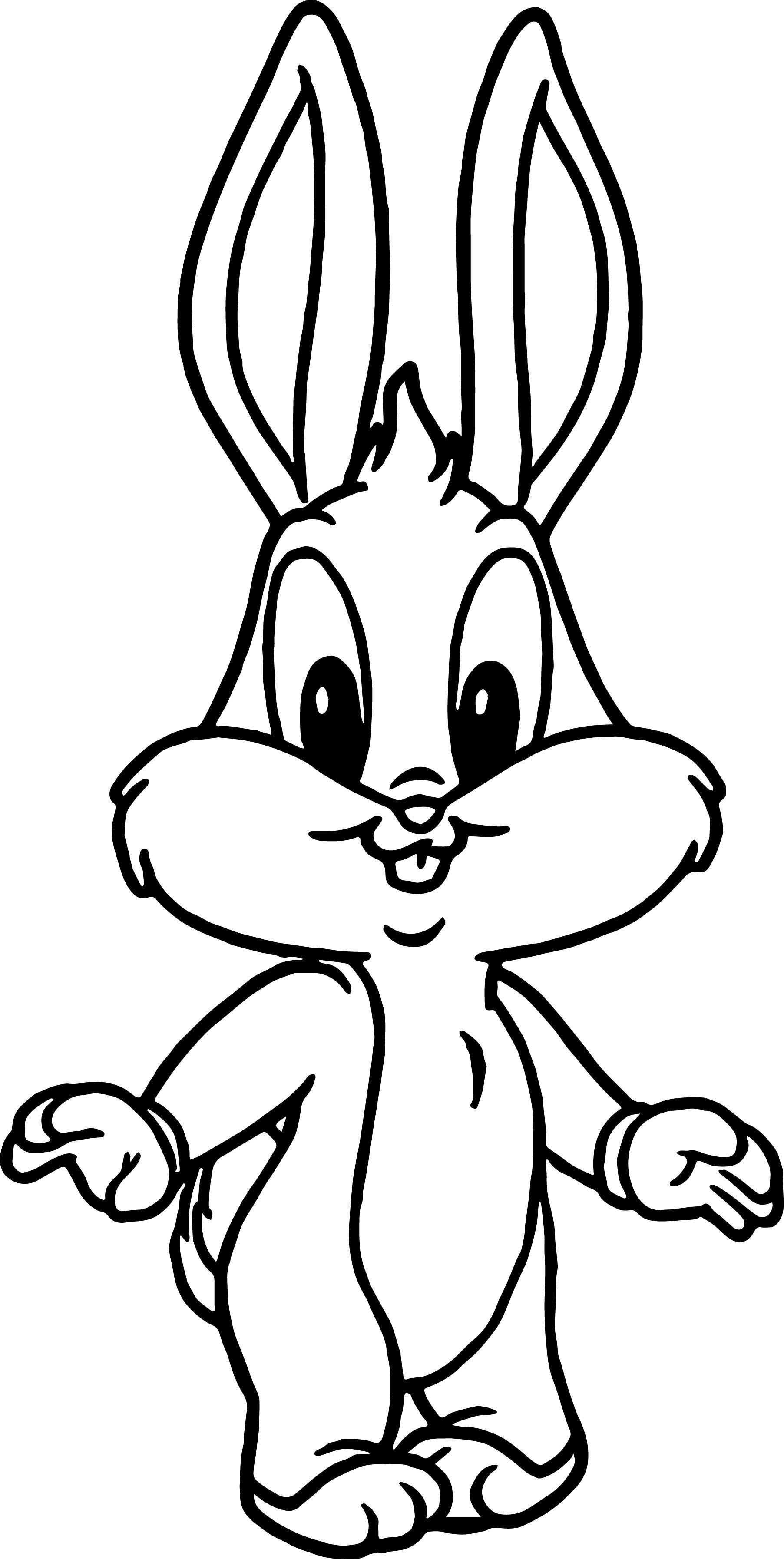 Baby Bugs Bunny Coloring Pages at GetColoringscom Free