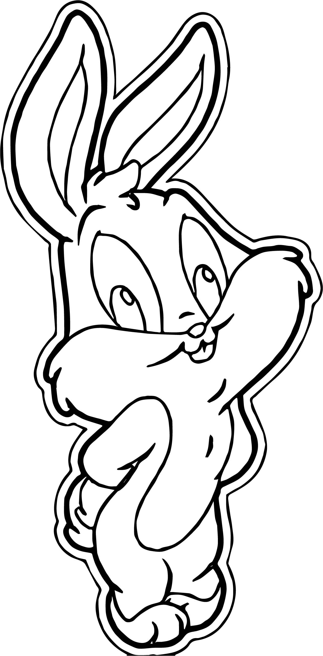 Baby Bugs Bunny Coloring Pages at Free