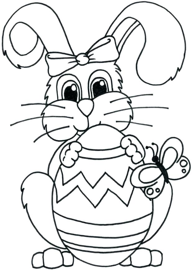 Baby Bunny Coloring Pages Printable at GetColorings.com | Free