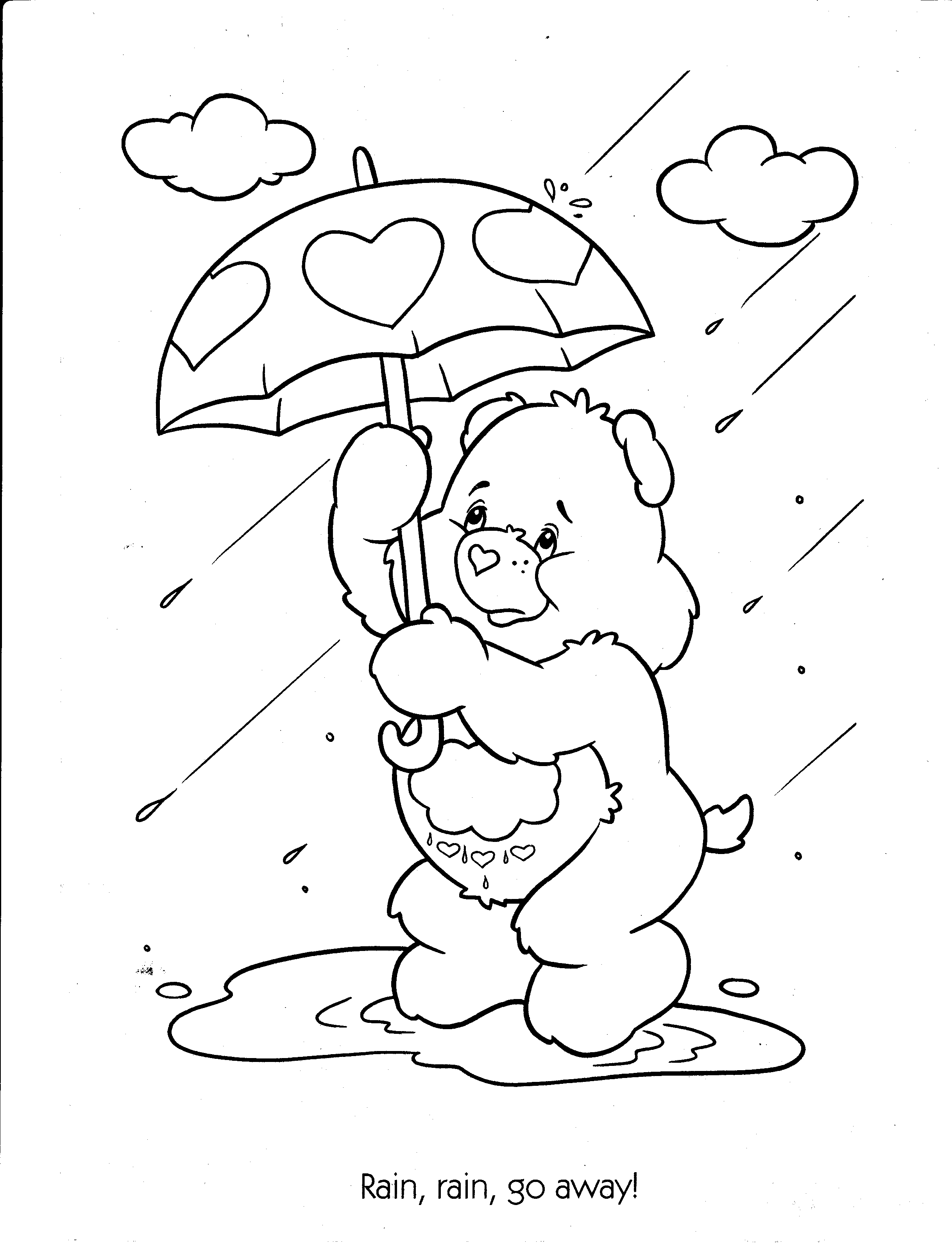 Baby Care Bears Coloring Pages At GetColorings Free Printable