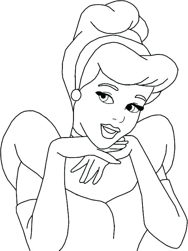 Baby Cinderella Coloring Pages at GetColorings.com | Free ...
