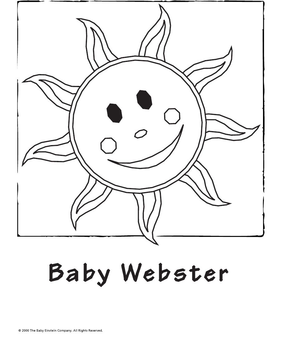Baby Einstein Coloring Pages at GetColorings.com | Free printable