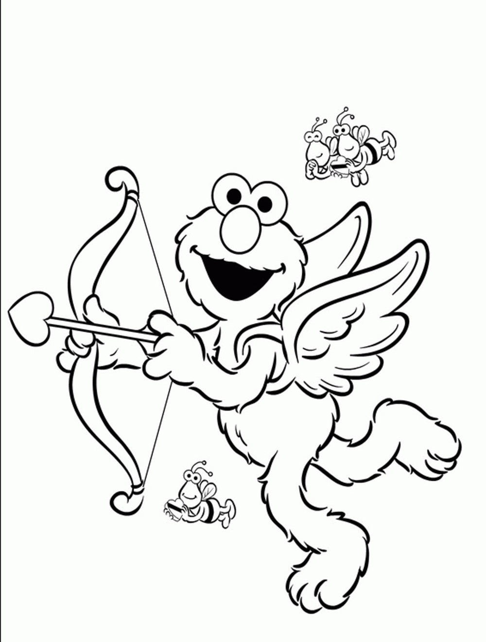 Baby Elmo Coloring Pages at GetColorings.com | Free printable colorings