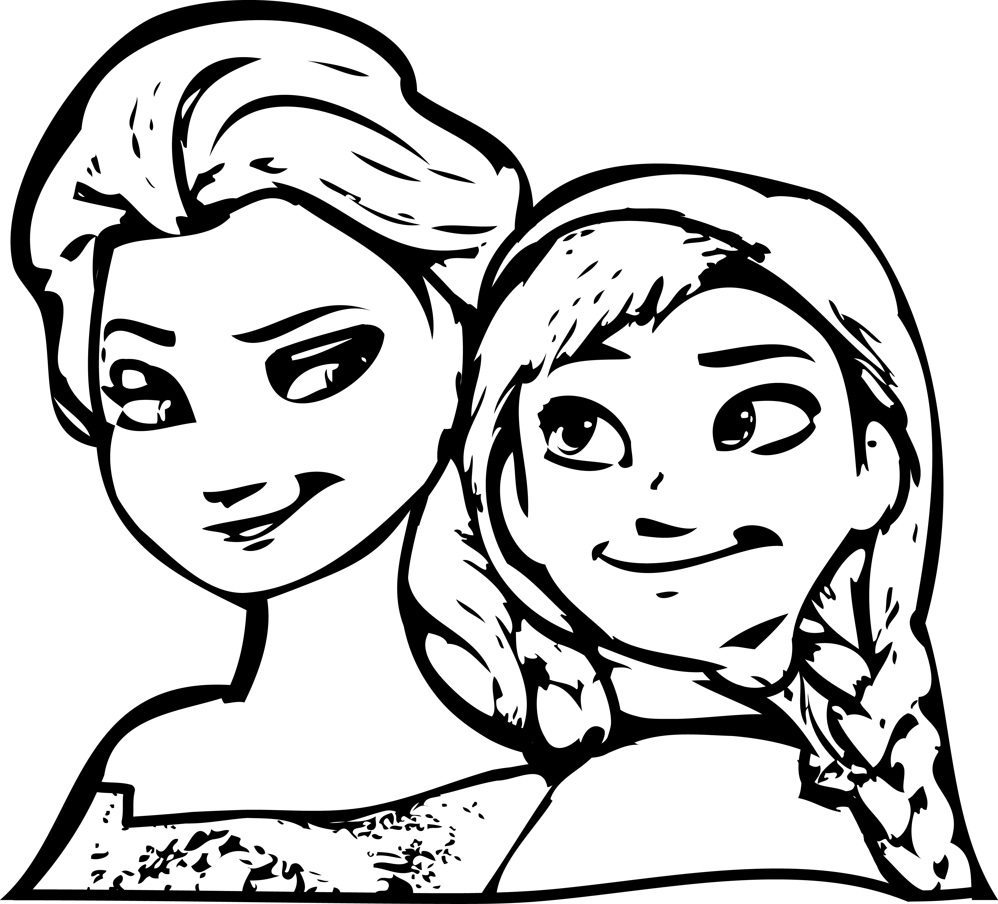 Baby Elsa Coloring Pages at GetColorings.com | Free printable colorings