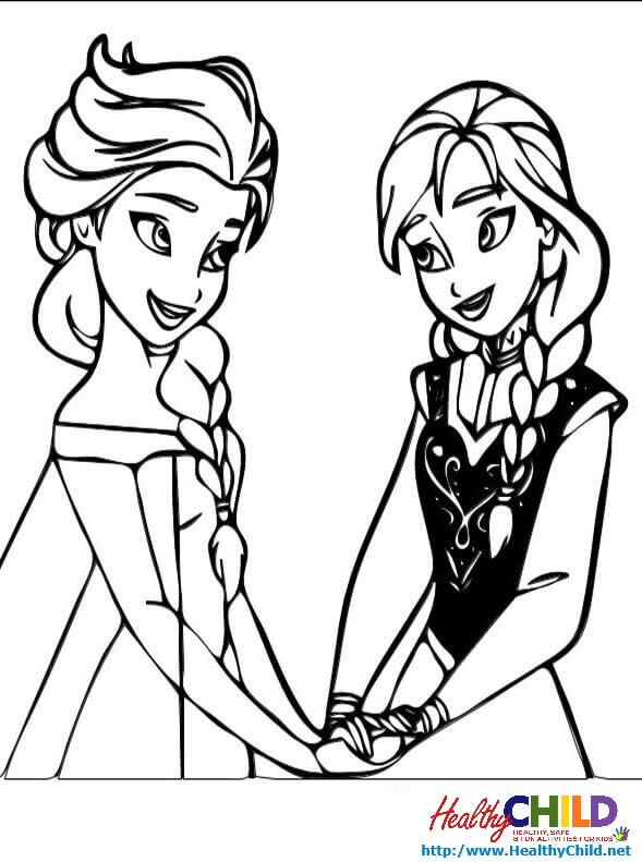 Baby Elsa Coloring Pages at GetColorings.com | Free printable colorings