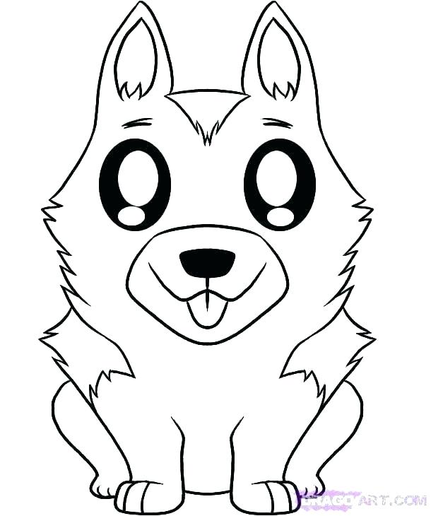 Baby German Shepherd Coloring Pages at GetColorings.com | Free