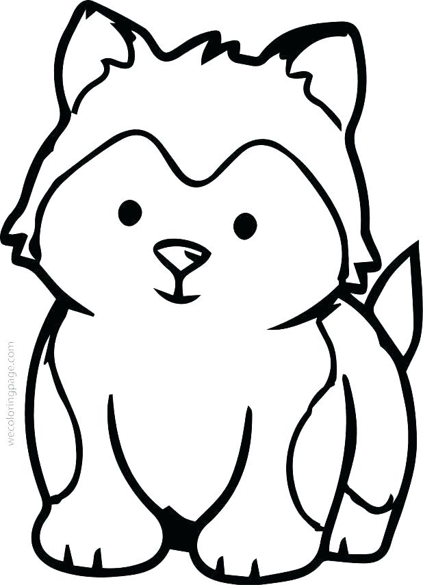 Baby Husky Coloring Pages At GetColorings Free Printable 
