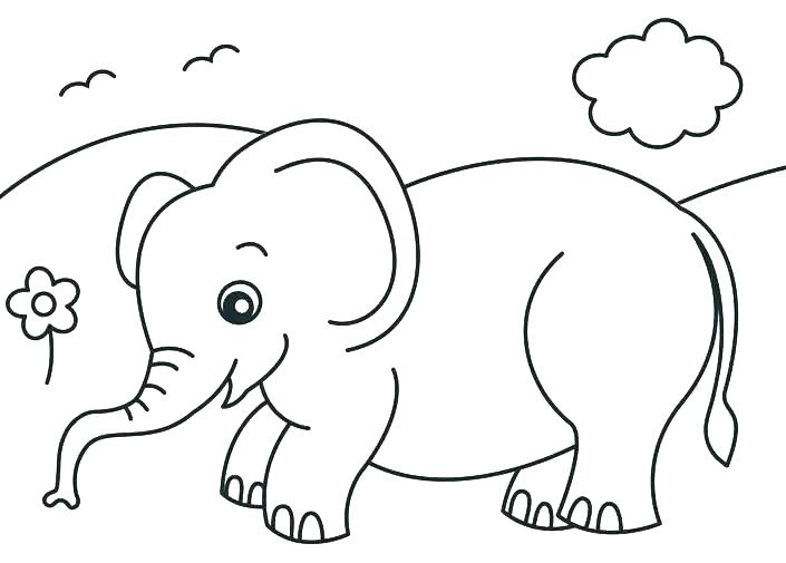 Baby Jungle Animals Coloring Pages at GetColorings.com   Free printable ...
