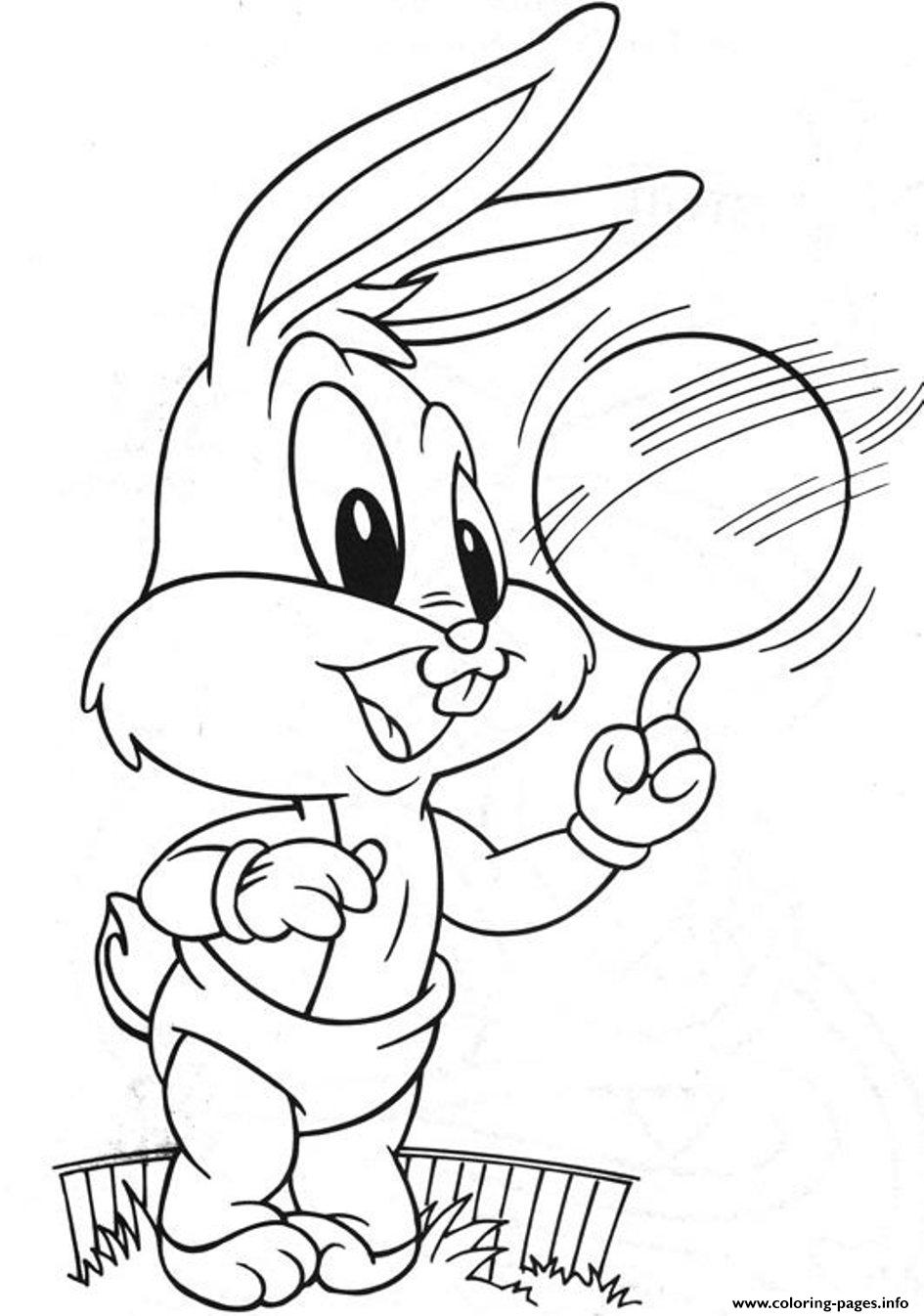 Baby Looney Tunes Taz Coloring Pages At Getcolorings Free