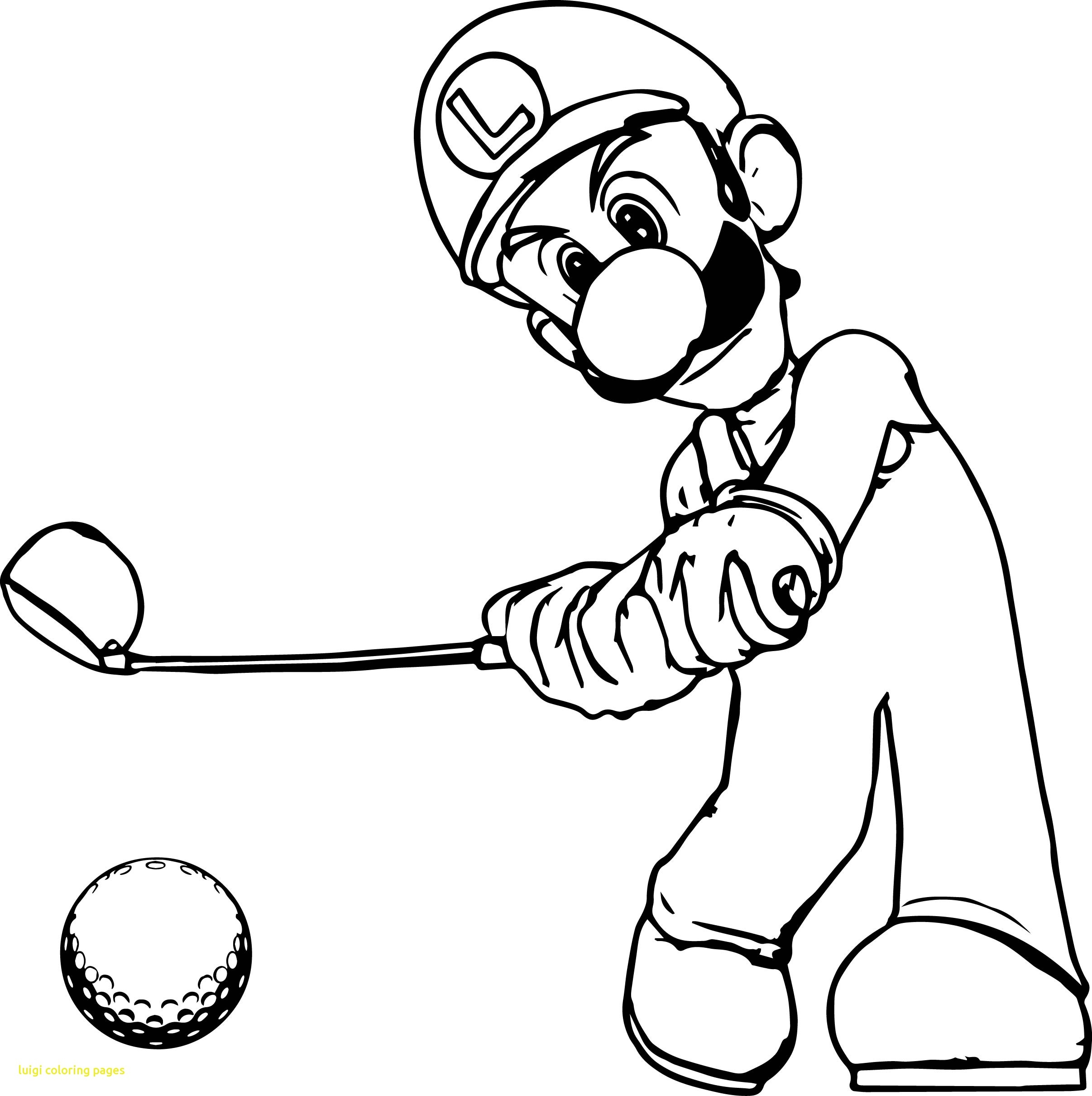 Baby Luigi Coloring Pages At GetColorings Free Printable 