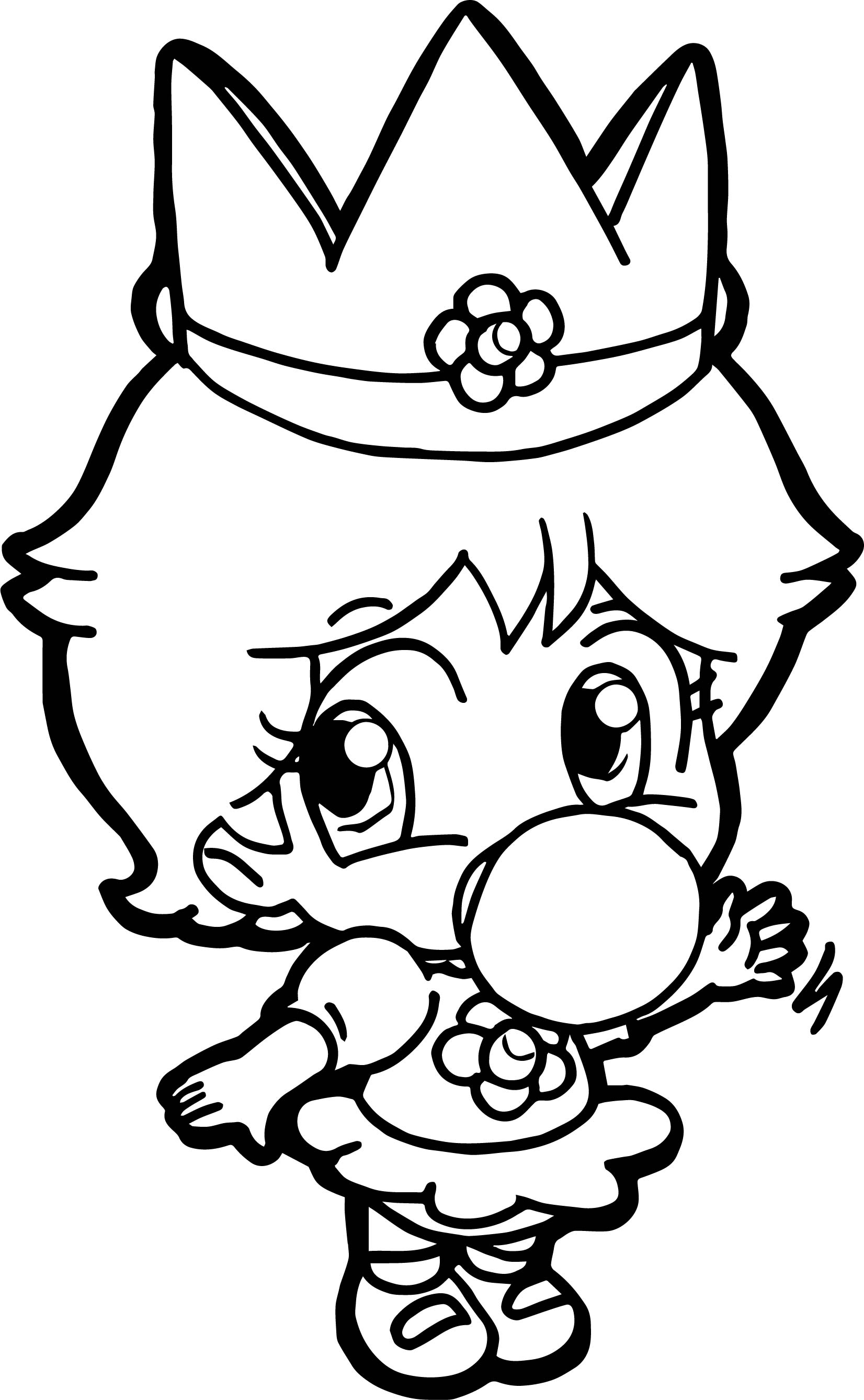 Baby Mario Coloring Pages At GetColorings Free Printable 