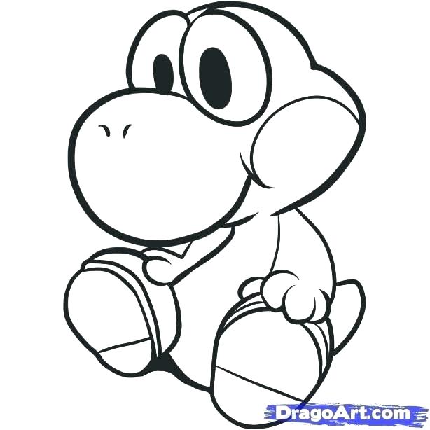 Baby Mario Coloring Pages At GetColorings Free Printable 