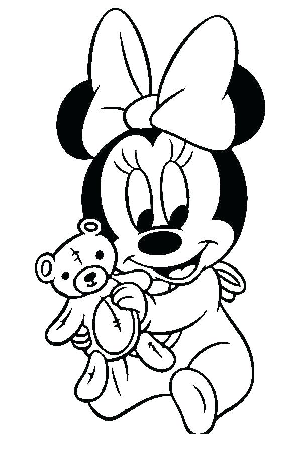 Baby Mickey And Friends Coloring Pages at GetColorings.com | Free