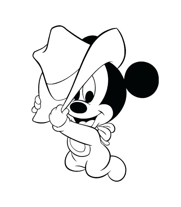 Baby Mickey Mouse And Friends Coloring Pages at ...