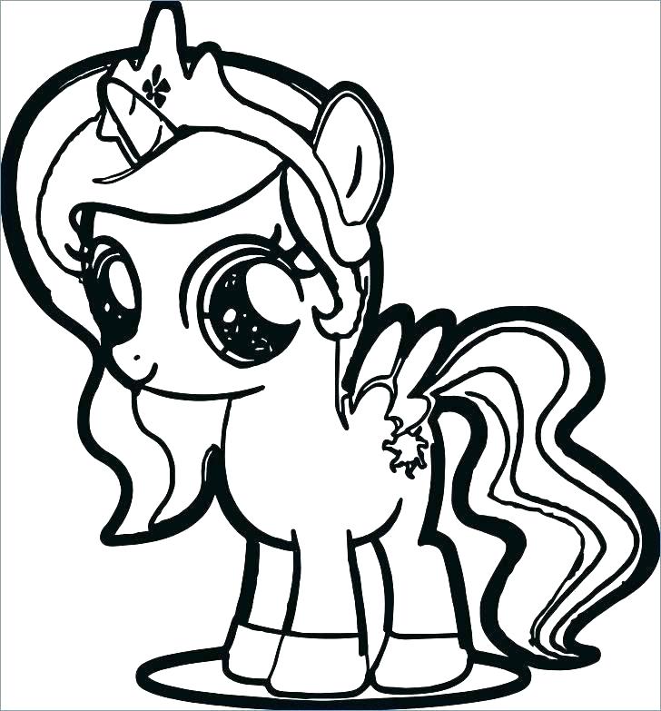 Baby My Little Pony Coloring Pages At GetColorings Free Printable 