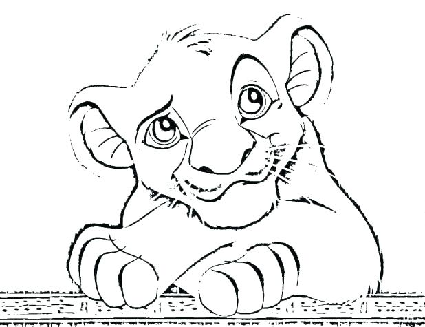 Baby Nala Coloring Pages at GetColorings.com | Free printable colorings