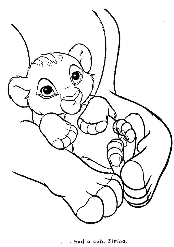 Baby Nala Coloring Pages at GetColorings.com | Free printable colorings