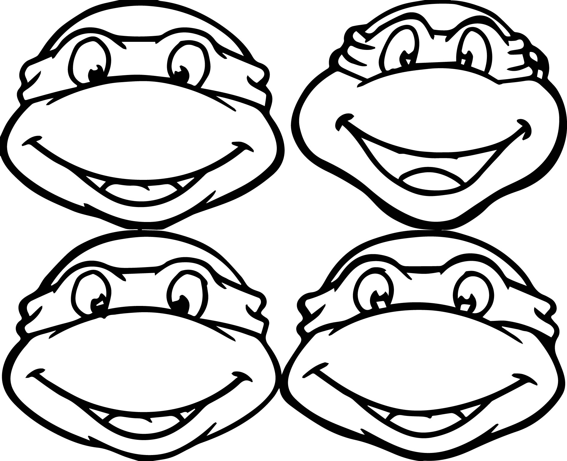 Baby Ninja Turtle Coloring Pages at GetColorings.com | Free printable